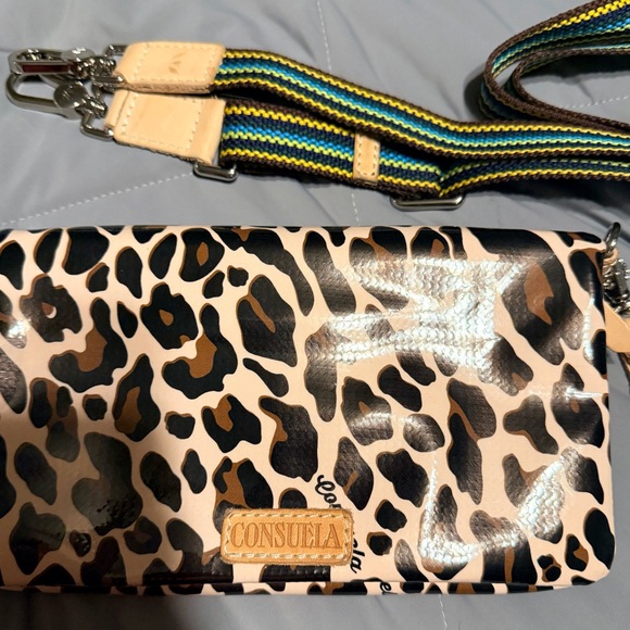Consuela Leopard Print Crossbody Bag - Picture 2 of 5